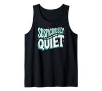 Teacher Librarian Suspiciously Quiet Bookworm Camiseta sin Mangas