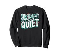 Teacher Librarian Suspiciously Quiet Bookworm Sudadera