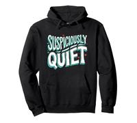 Teacher Librarian Suspiciously Quiet Bookworm Sudadera con Capucha