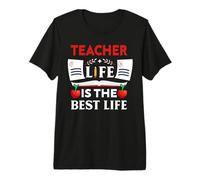Teacher Life Is The Best Life Teach School Teachers Camiseta Premium