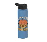 Teacher of Little Pumpkins Boho Fall Floral Stainless Steel Insulated Water Bottle