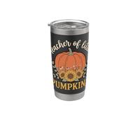 Teacher of Little Pumpkins Boho Fall Floral Vaso térmico de acero inoxidable de doble pared