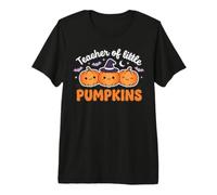 Teacher of Little Pumpkins Cute Halloween Camiseta Premium