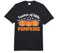 Teacher of Little Pumpkins Cute Halloween Comfort Colors Adult Heavyweight T-Shirt