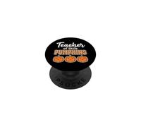Teacher of Little Pumpkins Fall Back to School PopSockets PopGrip Adhesivo