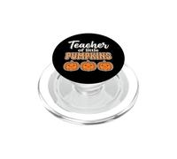 Teacher of Little Pumpkins Fall Back to School PopSockets PopGrip para MagSafe