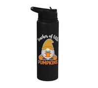 Teacher of Little Pumpkins Fall Gnome Stainless Steel Insulated Water Bottle