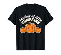 Teacher of Little Pumpkins Kawaii Pumpkins Camiseta