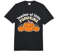 Teacher of Little Pumpkins Kawaii Pumpkins Comfort Colors Adult Heavyweight T-Shirt