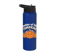 Teacher of Little Pumpkins Kawaii Pumpkins Stainless Steel Insulated Water Bottle