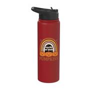Teacher of Little Pumpkins Retro Rainbow Fall Stainless Steel Insulated Water Bottle