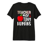 Teacher of Tiny Humans Teach Funny School Teachers Camiseta Premium