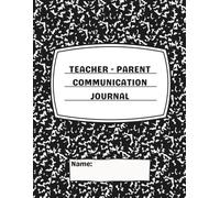 Teacher Parent Daily Communication Journal: Special Education Communication Log Between Families and Teachers