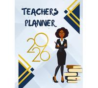 Teacher Planner 2026: Lesson Plan 2026 with Calendar, Jan - Dec, 8.5 x 11", Weekly & Monthly Lesson Plan Book for Teachers, 114 Pages Plan Book for ... - Home/Office and School Supplies
