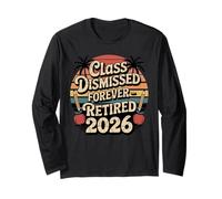 Teacher Retirement Shirts 2026 I Have No Class Retirement Manga Larga