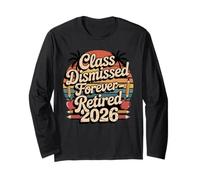 Teacher Retirement Shirts 2026 I Have No Class Retirement Manga Larga