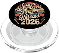 Teacher Retirement Shirts 2026 I Have No Class Retirement PopSockets PopGrip para MagSafe
