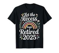 Teacher Retirement Shirts 2026 Let The Recess Begin Retire Camiseta