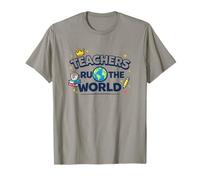 Teacher Runs The World Teacher Apreciation Educators Gifts Camiseta