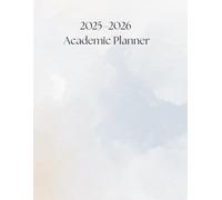 Teacher School Year Calendar | 2025-2026 Academic Planner with Full Monthly Views, Notes Pages & School Year Overview | Large 8.5x11 Teacher Planner