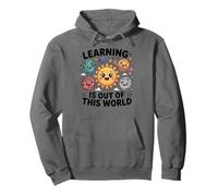 Teacher Space Science Learning Is out of World Sudadera con Capucha