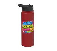 Teacher Student Field Day Let The Games Begin Math Field Day Stainless Steel Insulated Water Bottle
