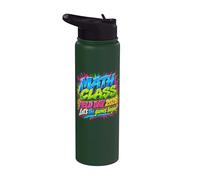 Teacher Student Field Day Let The Games Begin Math Field Day Stainless Steel Insulated Water Bottle