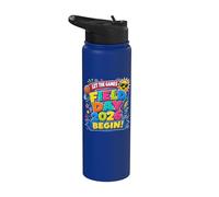 Teacher Student Field Day Let The Games Begin Math Field Day Stainless Steel Insulated Water Bottle