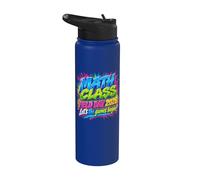 Teacher Student Field Day Let The Games Begin Math Field Day Stainless Steel Insulated Water Bottle
