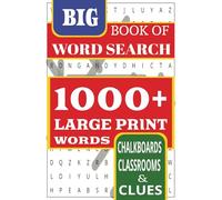 TEACHER-THEMED WORD SEARCH PUZZLE BOOK 6X9 INCHES LARGE PRINT 222PAGES: Word Searches with Large Print about a teacher-themed puzzle and more | 6x9 ... for Vacations, Holidays and Free Times.