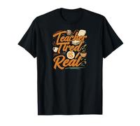 Teacher Tired Is Real Funny School Educator Life Camiseta