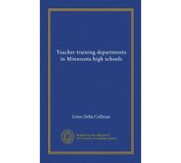Teacher training departments in Minnesota high schools