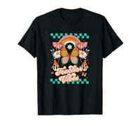 Teacher Vibes, estilo retro, bohemio, arcoíris, margarita, regreso a clases Camiseta