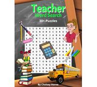 Teacher Word Search Book - 30+ Puzzles ; 8.5x11 Large Print ; Easy to Read ; Teacher's Week ; Teacher's Appreciation ; Teacher's Gift