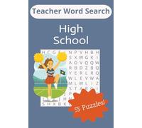 Teacher Word Search High School: Word Searches for Teachers, Classroom, and Students | 6x9 inches, 110 pages | 55 Puzzles...Gifts for High School Kids and School Break