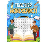 Teacher Wordseach for all ages! For adults or seniors it is the puzzle book everyone wants! | Lot of fun!