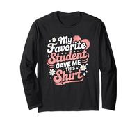 Teacher's Favorite Student Funny Humor School Appreciation Manga Larga
