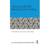 Teaching ESL/EFL Reading and Writing (ESL & Applied Linguistics Professional Series)