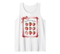 Teaching Is My Jam Strawberry Teacher Team Crew Fun Camiseta sin Mangas