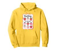 Teaching Is My Jam Strawberry Teacher Team Crew Fun Sudadera con Capucha