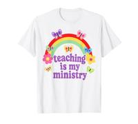 Teaching is my Ministry Christian Teacher Camiseta
