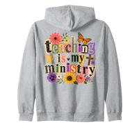 Teaching is my Ministry Christian Teacher Sudadera con Capucha