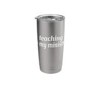 Teaching Is My Ministry Christian Teacher Vaso térmico de acero inoxidable de doble pared