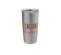 Teaching Kindness Teacher Cute School Vaso térmico de acero inoxidable de doble pared