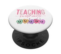 Teaching Sweethearts Valentine Teacher Teaching Sweet Hearts PopSockets PopGrip Adhesivo
