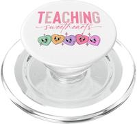 Teaching Sweethearts Valentine Teacher Teaching Sweet Hearts PopSockets PopGrip para MagSafe
