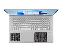 TEACHUCOMP Adhesivo de atajos de teclado para Windows 11 y 10 Plus Microsoft Word y Excel 2021-2016 y 365 (para PC/Windows) Hoja de trucos de ayuda de entrenamiento, vinilo negro, laminado, adhesivo sin residuos, grande: (4 pulgadas de ancho x 3 pulgadas de alto) y (3.5 pulgadas de ancho x 2.95 pulgadas de alto)