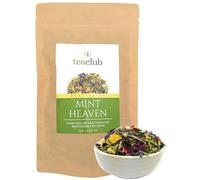 TeaClub Mint Heaven Infusión Básica a Granel 100g - Té Ortiga | Mezcla de infusión básica con ortiga, menta, citronela y pétalos de rosa, té de bienestar, bolsa doypack