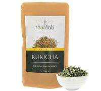 TeaClub Té Verde Kukicha Karigane Japón Suelto 100g, Gyokuro Kukicha Dulce Umami