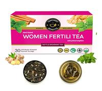 Teacurry Té de fertilidad para mujer, 1 mes, 30 bolsitas de té, ayuda a aumentar la fertilidad natural, mejorar el desequilibrio hormonal, apoyo previo a la concepción, té Fertili para mujeres